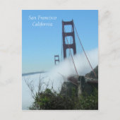 Postkarte - Golden Gate Bridge (Vorderseite)