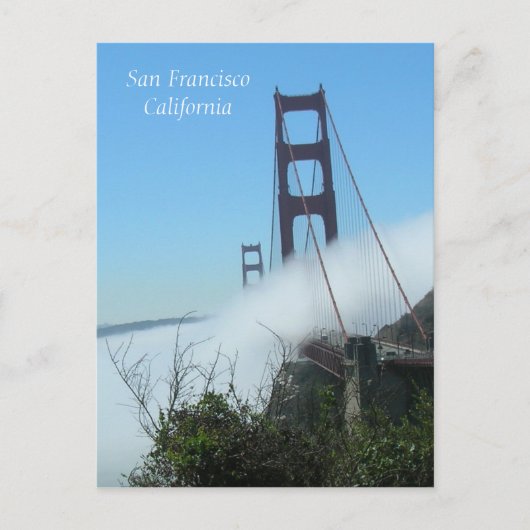 Postkarte - Golden Gate Bridge (Vorderseite)