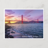 Postkarte - Golden Gate Bridge, CA (Vorderseite)
