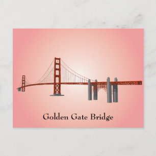 Postkarte: Golden Gate Bridge Postkarte