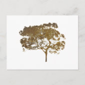 Postkarte GOLDEN TREE STYLE DESIGN (Vorderseite)