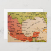 Postkarte Golf von Mexiko (Vorne/Hinten)