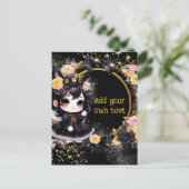POSTKARTE | Goth Girls Kawaii Chibi Niedlich Custo (Stehend Vorderseite)