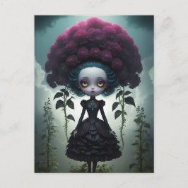 Postkarte - Gothic Flowers