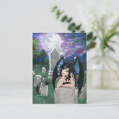 Postkarte "Gothic Mitternacht" (Stehend Vorderseite)