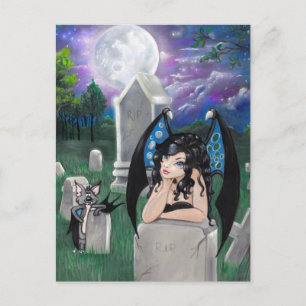 Postkarte "Gothic Mitternacht"