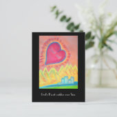 Postkarte Gottes Herz (Stehend Vorderseite)