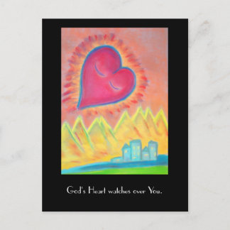 Postkarte Gottes Herz