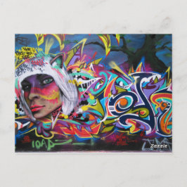 Postkarte Graffiti