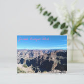 Postkarte Grand Canyon West (Stehend Vorderseite)