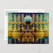 Postkarte "Griffin Schwanzes" (Vorne/Hinten)