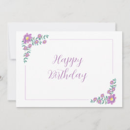 Postkarte, Größe: 5" x 7", Papier: Matte, Enve Einladung