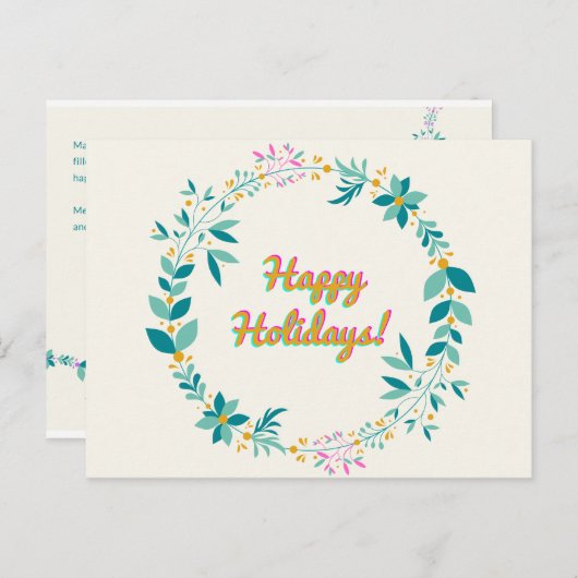 Postkarte, Größe: Standardpostkarte, Papier: Matt, Postkarte (Vorne/Hinten)