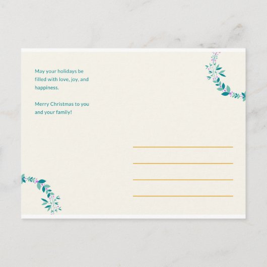 Postkarte, Größe: Standardpostkarte, Papier: Matt, Postkarte (Rückseite)