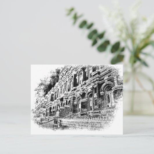 Postkarte, Größe: Standardpostkarte, Papier: Semi- Postkarte (Stehend Vorderseite)