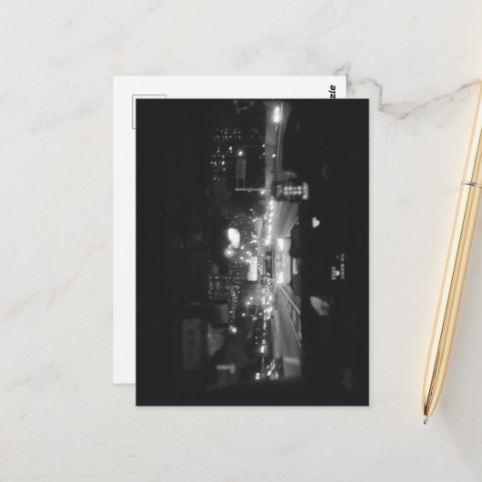 Postkarte, Größe: Standardpostkarte, Papier: Semi- Postkarte (Vorderseite/Rückseite Beispiel)