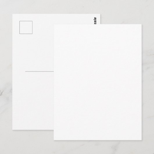 Postkarte, Größe: Standardpostkarte, Papier: Semi- Postkarte (Vorne/Hinten)