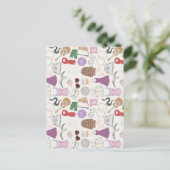 Postkarte, Größe: Standardpostkarte, Papier: Semi- Postkarte (Stehend Vorderseite)