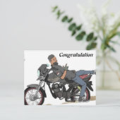 Postkarte, Größe: Standardpostkarte, Papier: Semi- Postkarte (Stehend Vorderseite)