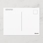 Postkarte, Größe: Standardpostkarte, Papier: Semi- Postkarte (Rückseite)