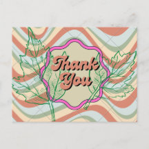 Postkarte, Größe: Standardpostkarte, vielen Dank