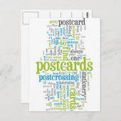 Postkarte "Grün verschieben" (Vorne/Hinten)