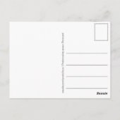 Postkarte "Grün verschieben" (Rückseite)