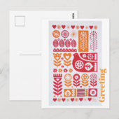 Postkarte - Gruß (Vorne/Hinten)