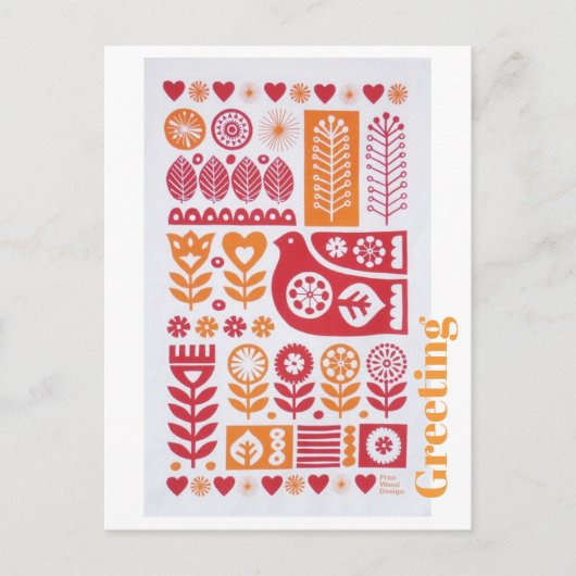 Postkarte - Gruß (Vorderseite)