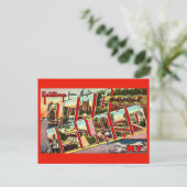 Postkarte Gruß aus Long Island (Stehend Vorderseite)