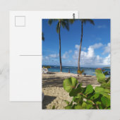 Postkarte Guadeloupe (Vorne/Hinten)