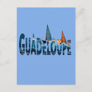 Postkarte Guadeloupe Segelboote Postcard