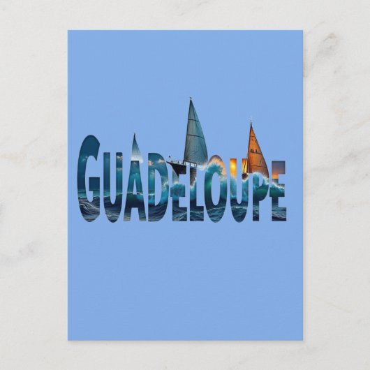 Postkarte Guadeloupe Segelboote | Postcard (Vorderseite)