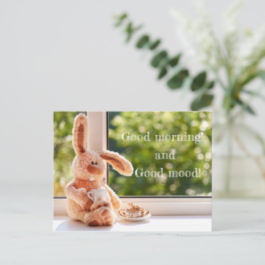 Postkarte Guten Morgen (Stehend Vorderseite)