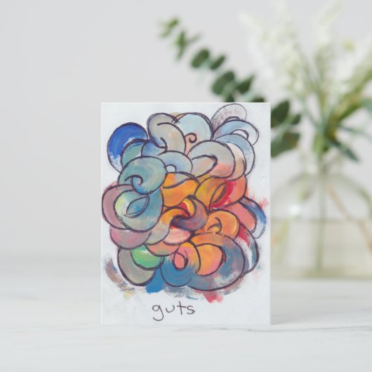 Postkarte "Guts" (Stehend Vorderseite)