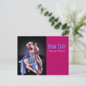 Postkarte - Haarstylisten (Stehend Vorderseite)