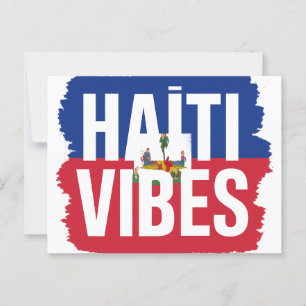 Postkarte Haiti Vibes Tropisches Souvenir