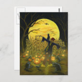 Postkarte Halloween (Vorne/Hinten)