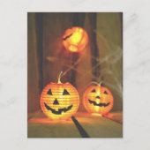 Postkarte Halloween Jack-o-Laternen (Vorderseite)