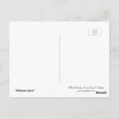 Postkarte "Halloween Sprite" (Rückseite)