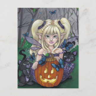 Postkarte "Halloween Sprite"