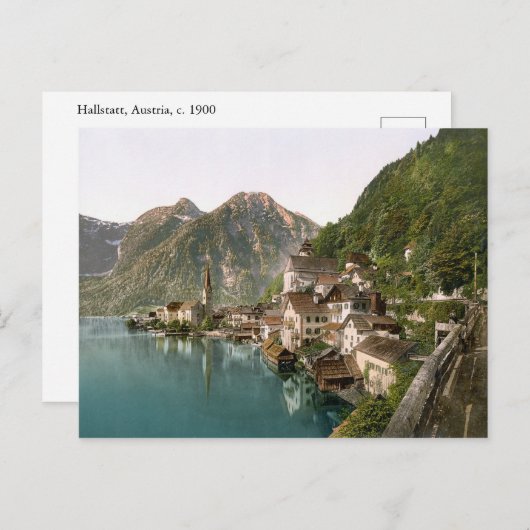 Postkarte Hallstatt Austria (Vorne/Hinten)