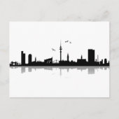 Postkarte Hamburg Skyline (Vorderseite)