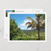 POSTKARTE, HANALEI ÜBERSEHEN (ÜBERBLICK ÜBER DAS T POSTKARTE (Vorne/Hinten)