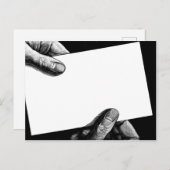 Postkarte "Hands-On" (Vorne/Hinten)