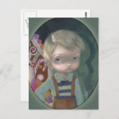 Postkarte ‚Hansel‘ (Vorne/Hinten)