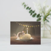 Postkarte: "Happy Birthday" Postkarte (Stehend Vorderseite)