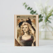 Postkarte "Happy Halloween" (Stehend Vorderseite)