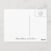 Postkarte "Happy Halloween" (Rückseite)