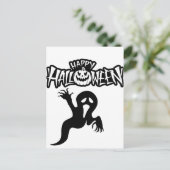 Postkarte Happy Halloween (Stehend Vorderseite)